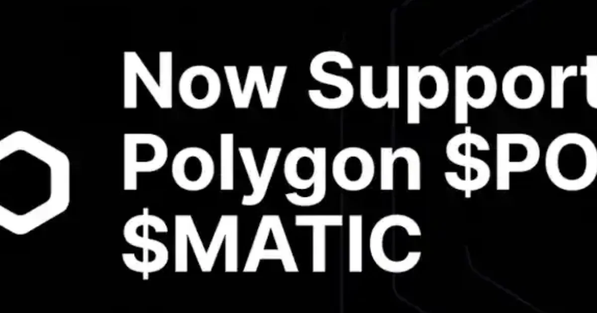 Announcement: Polygon $POL and $MATIC Support on Custodial.fail